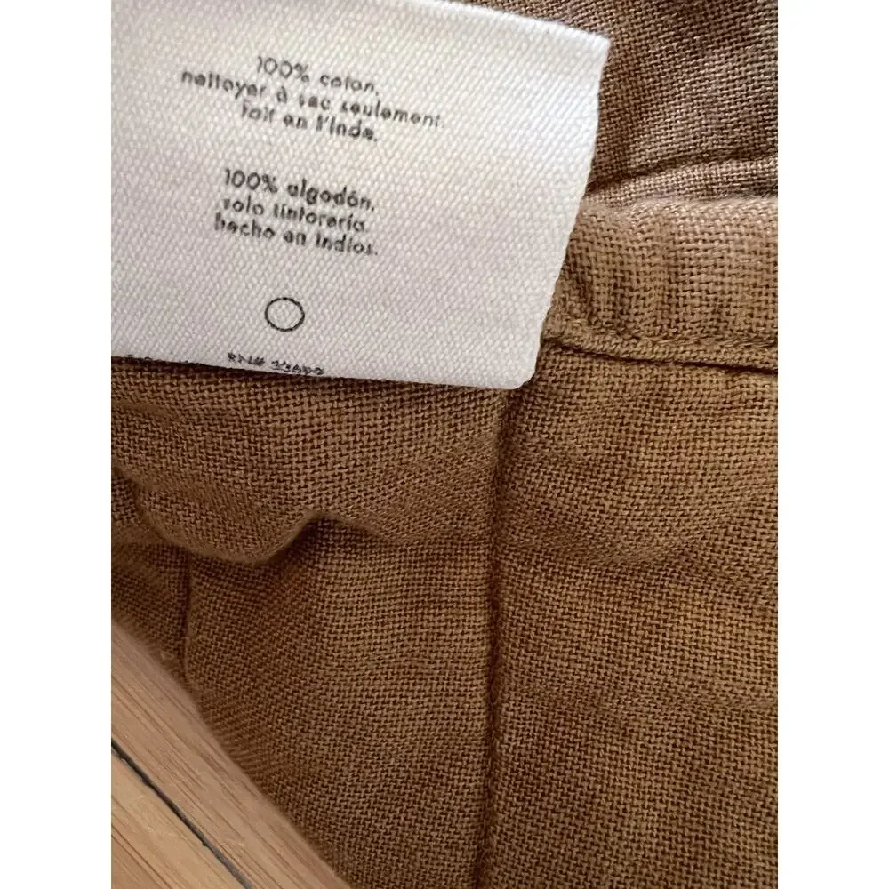 Calvin Klein Queen The Khaki Collection Quilted Heavy Weight Cotton Blanket